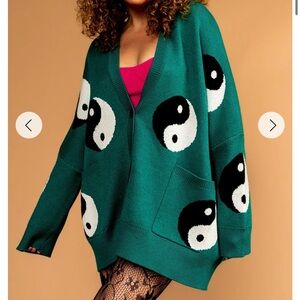 Main Character Energy Cardigan Dressed in LALA